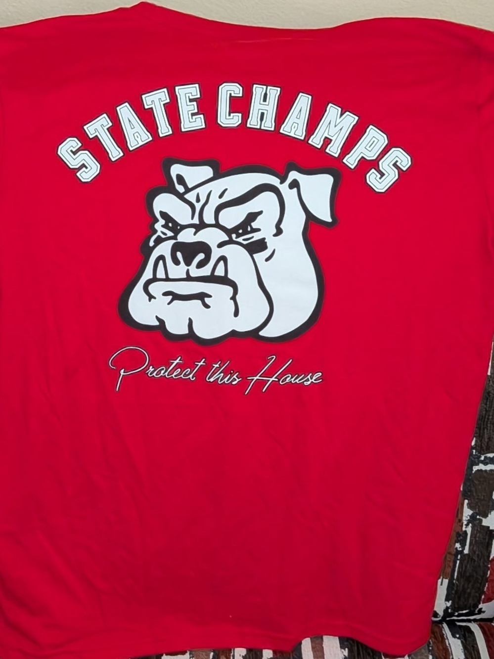 Under Armour Red Bulldogs "State Champs" Graphic Tee